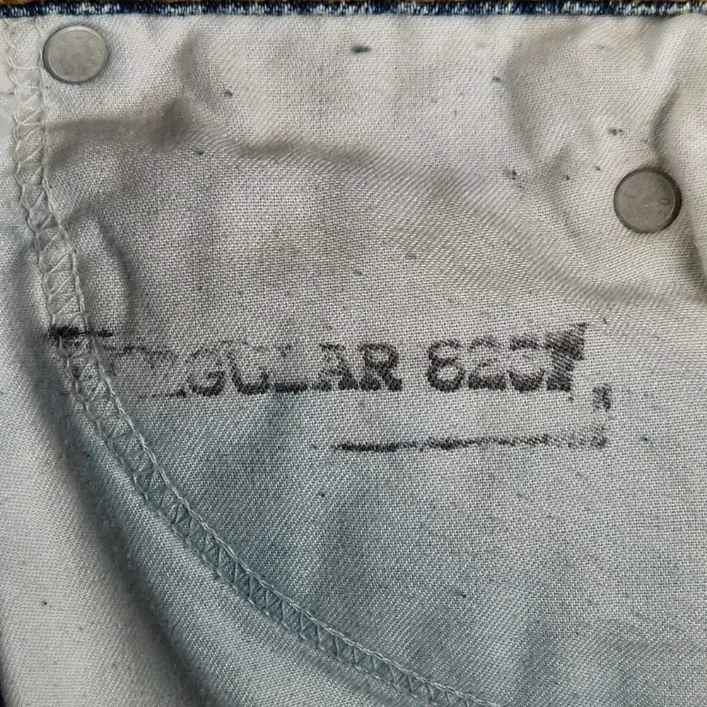 Vintage Levis 550 Jeans Mens 38x34 Made in USA Acid Wash Thrashed 40550-0209‎